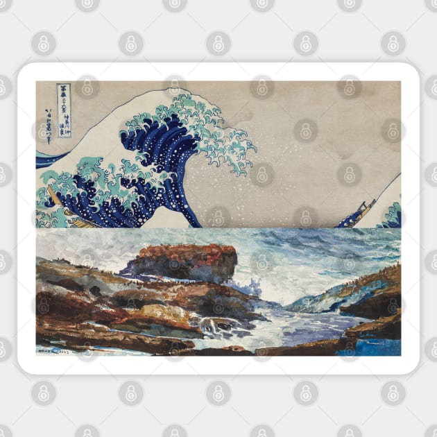 Mix Series: The Wave Sticker by sartworks